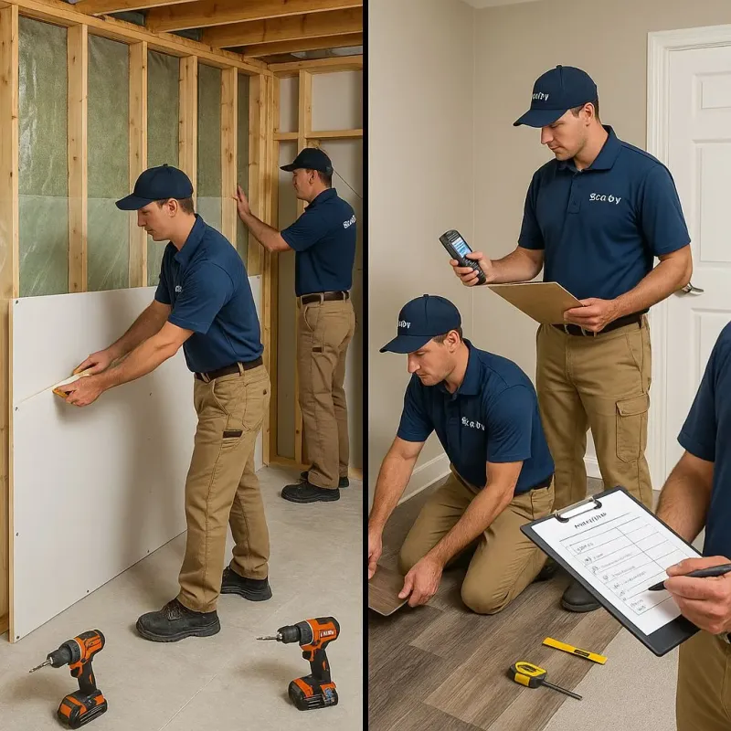 Repairs and Reconstruction process in Lucasville, OH